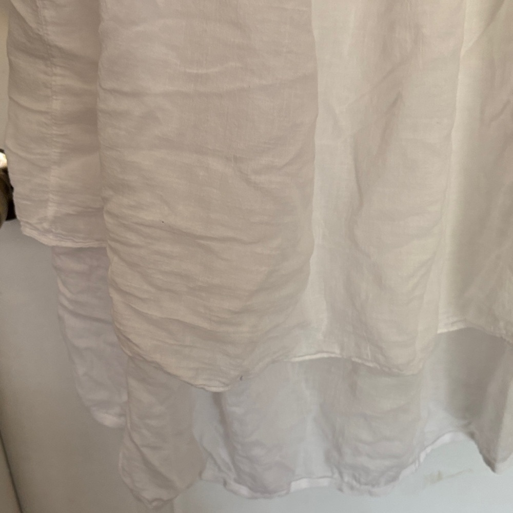 Elegant Cream Lace Women's Blouse - Picture 4 of 7